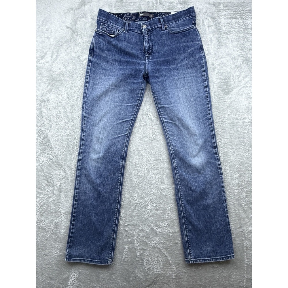 Levis 525 Perfect Waist Straight 31 X 32 Women's Jeans 12M Blue Cotton Stretch